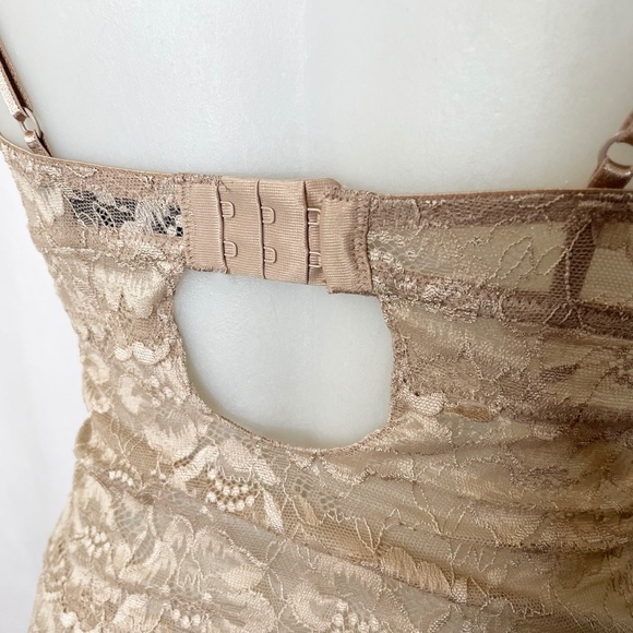 What Makes You Blush Ivory Chemise with Lace Details - Picture 8 of 11
